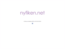 Tablet Screenshot of nyfiken.net